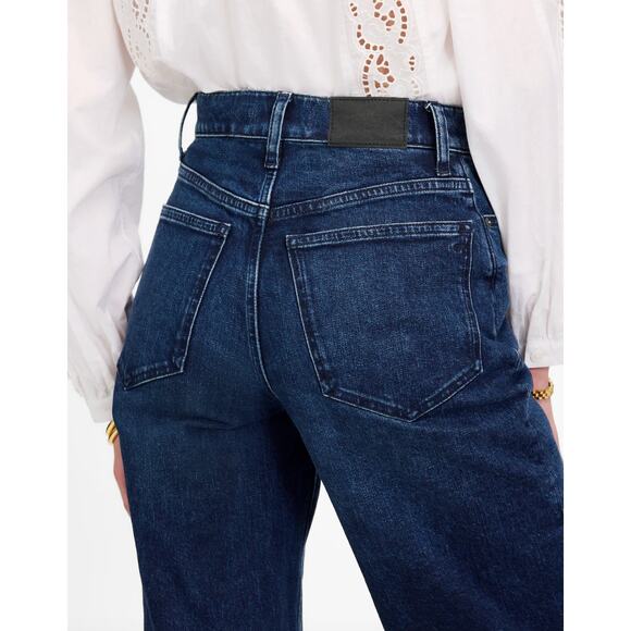 Madewell The Perfect Vintage Wide Leg Jean Nighthawk Wash Dark Blue US 27 NWT - Picture 5 of 13